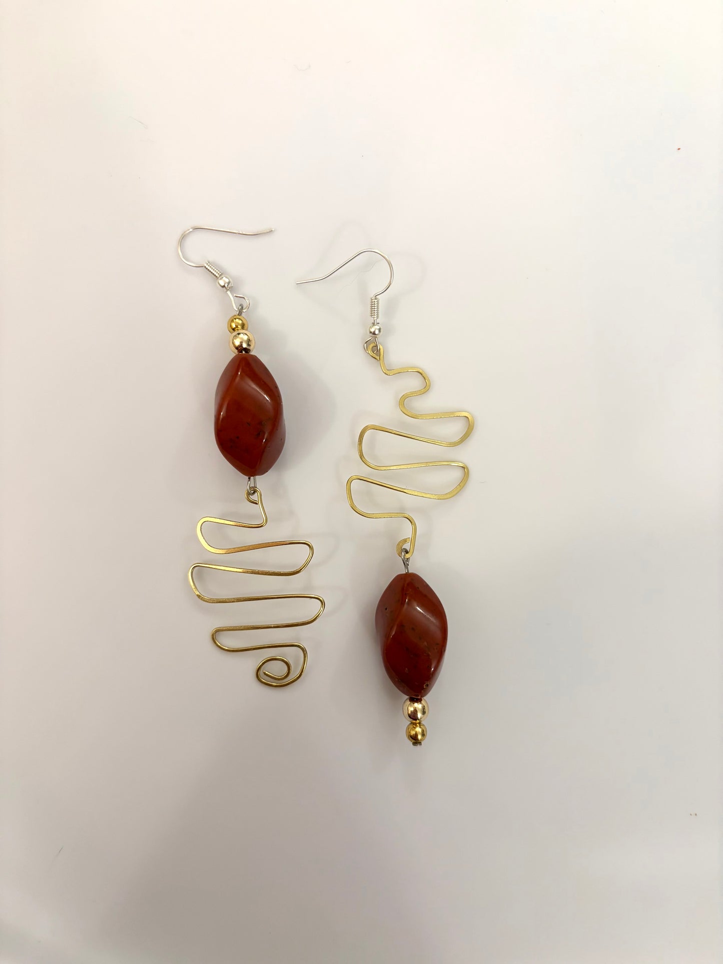 sandy swirls earrings