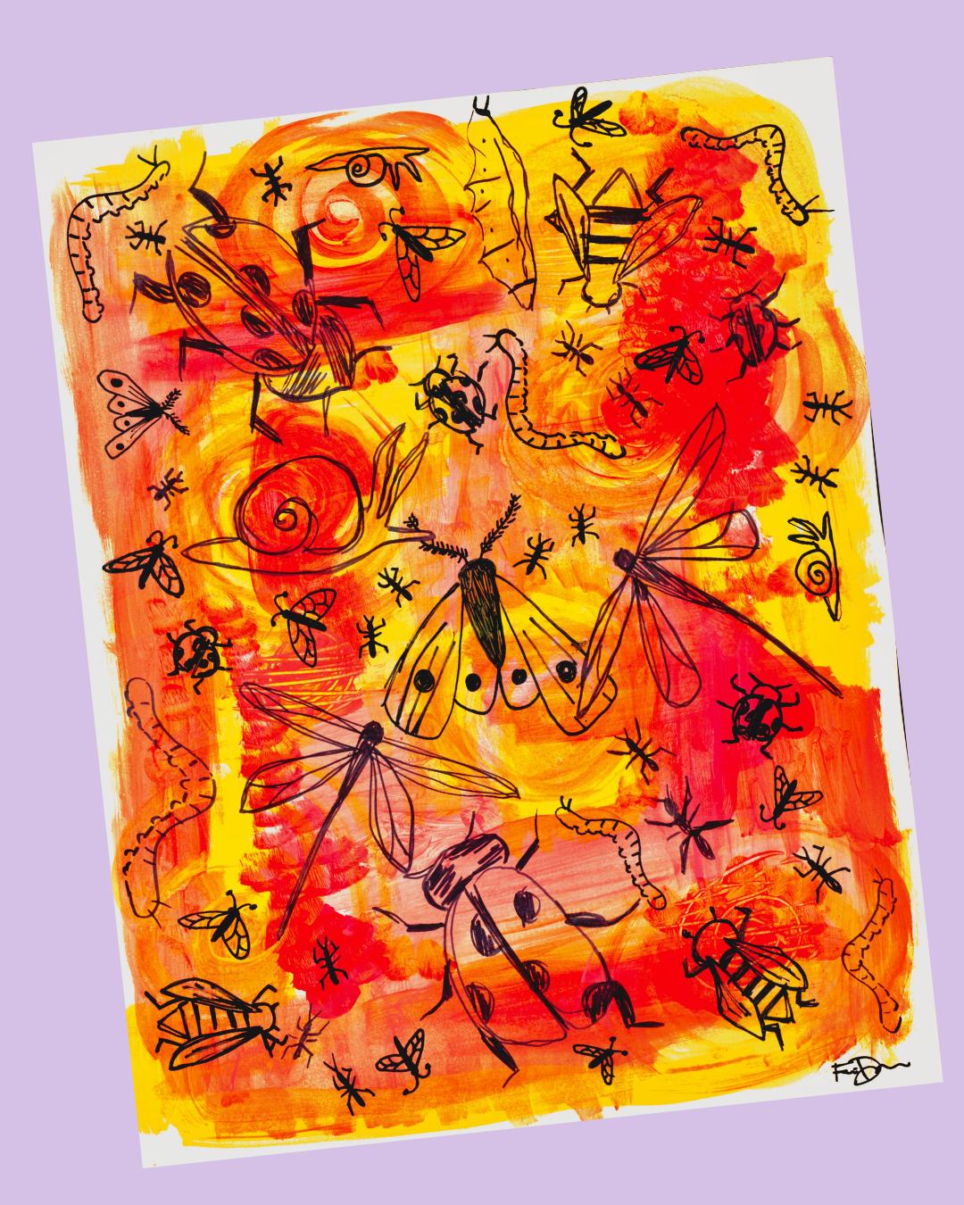 Bugs Art Print
