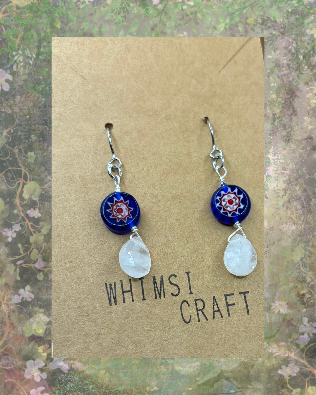 Crystal Garden Fairy Earrings