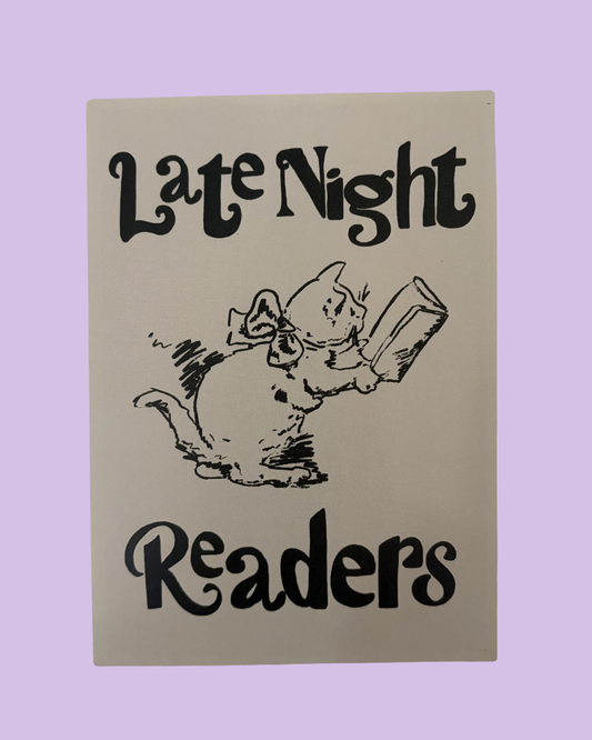 Late Night Readers Art Print