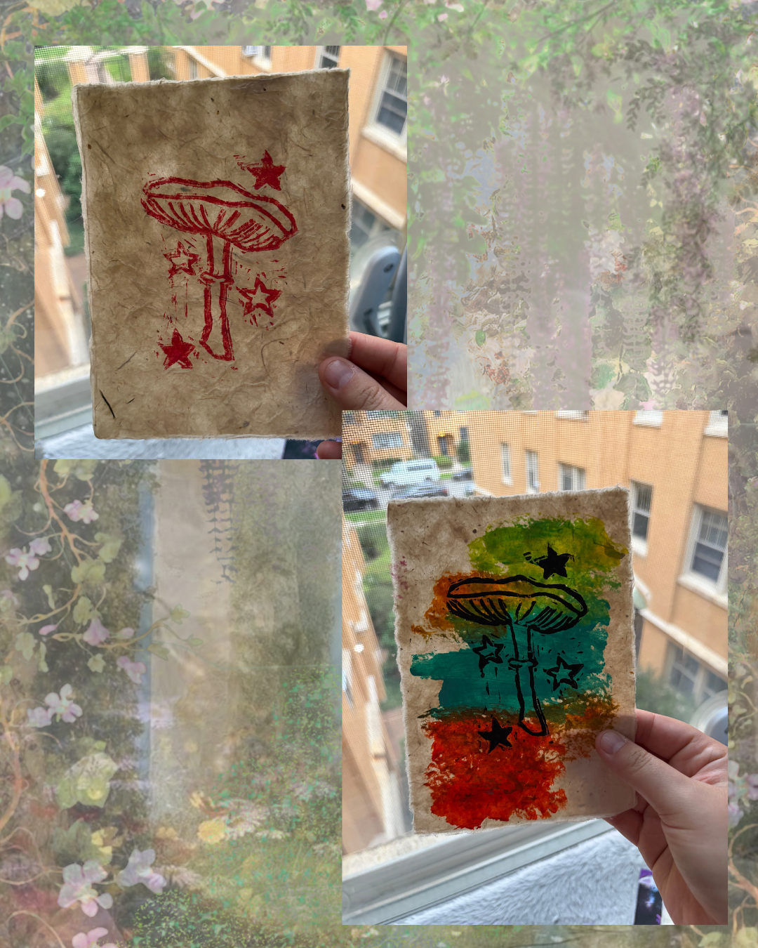 Fairy Garden- Mushroom Prints