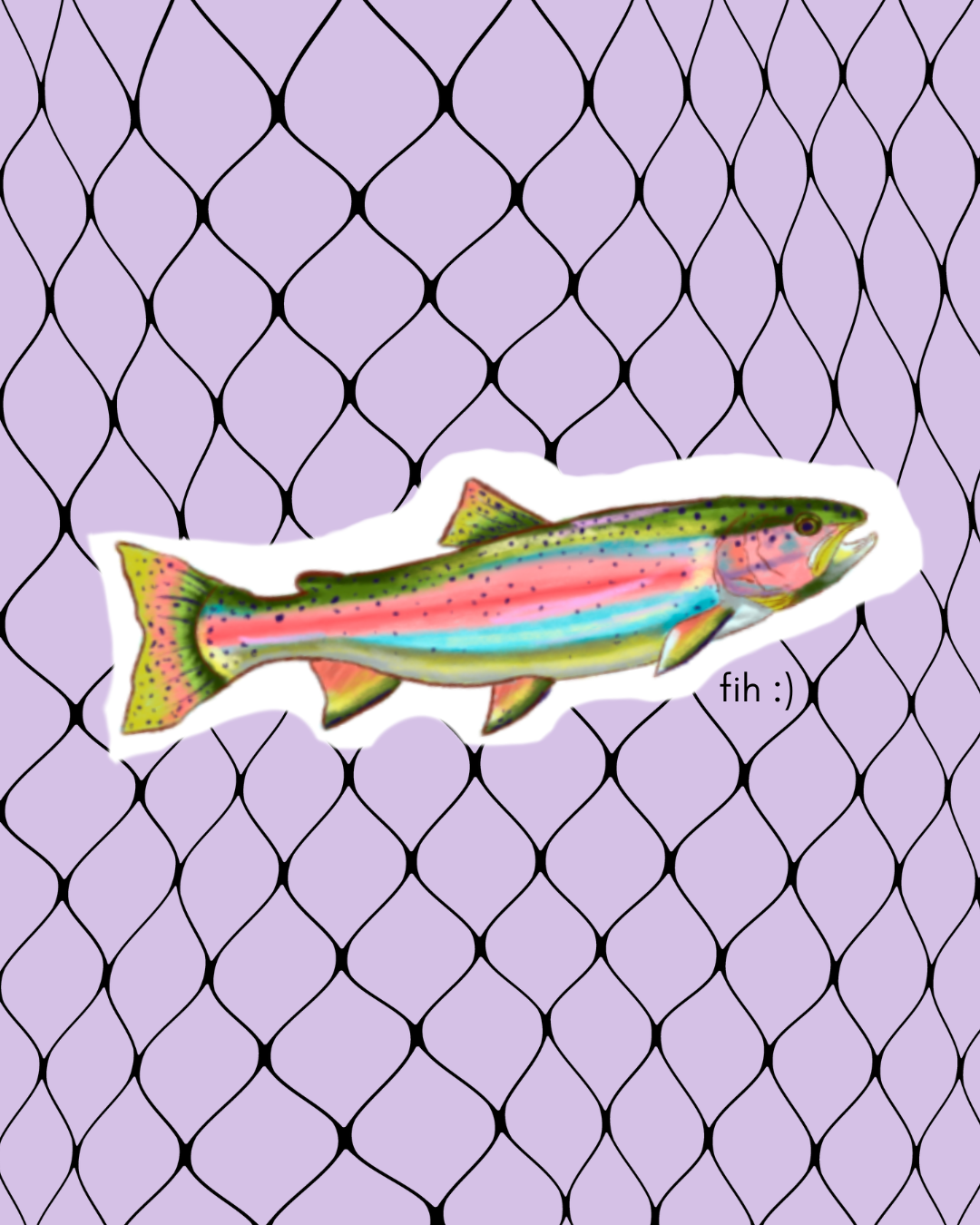 Rainbow Trout Sticker
