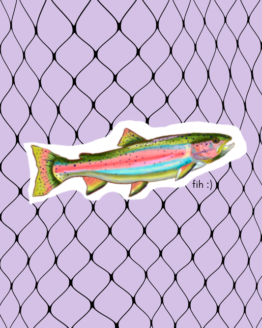 Rainbow Trout Sticker