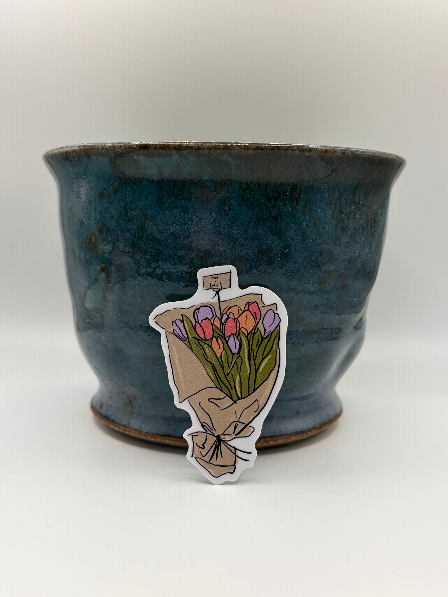 you & me sticker