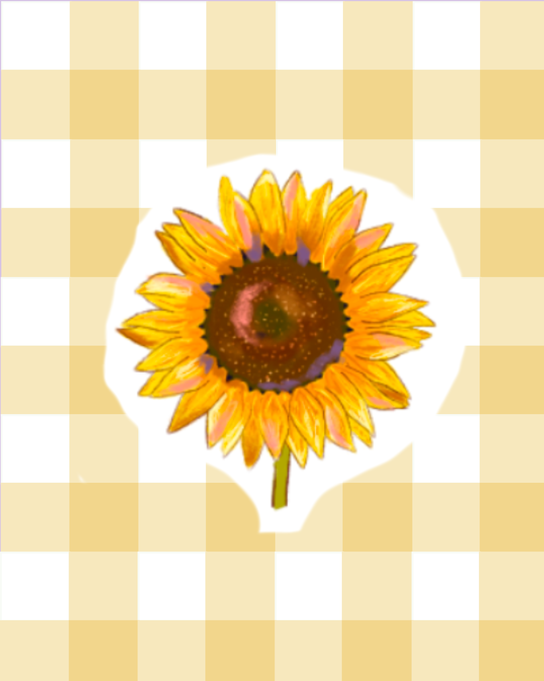 Sunflower Sticker