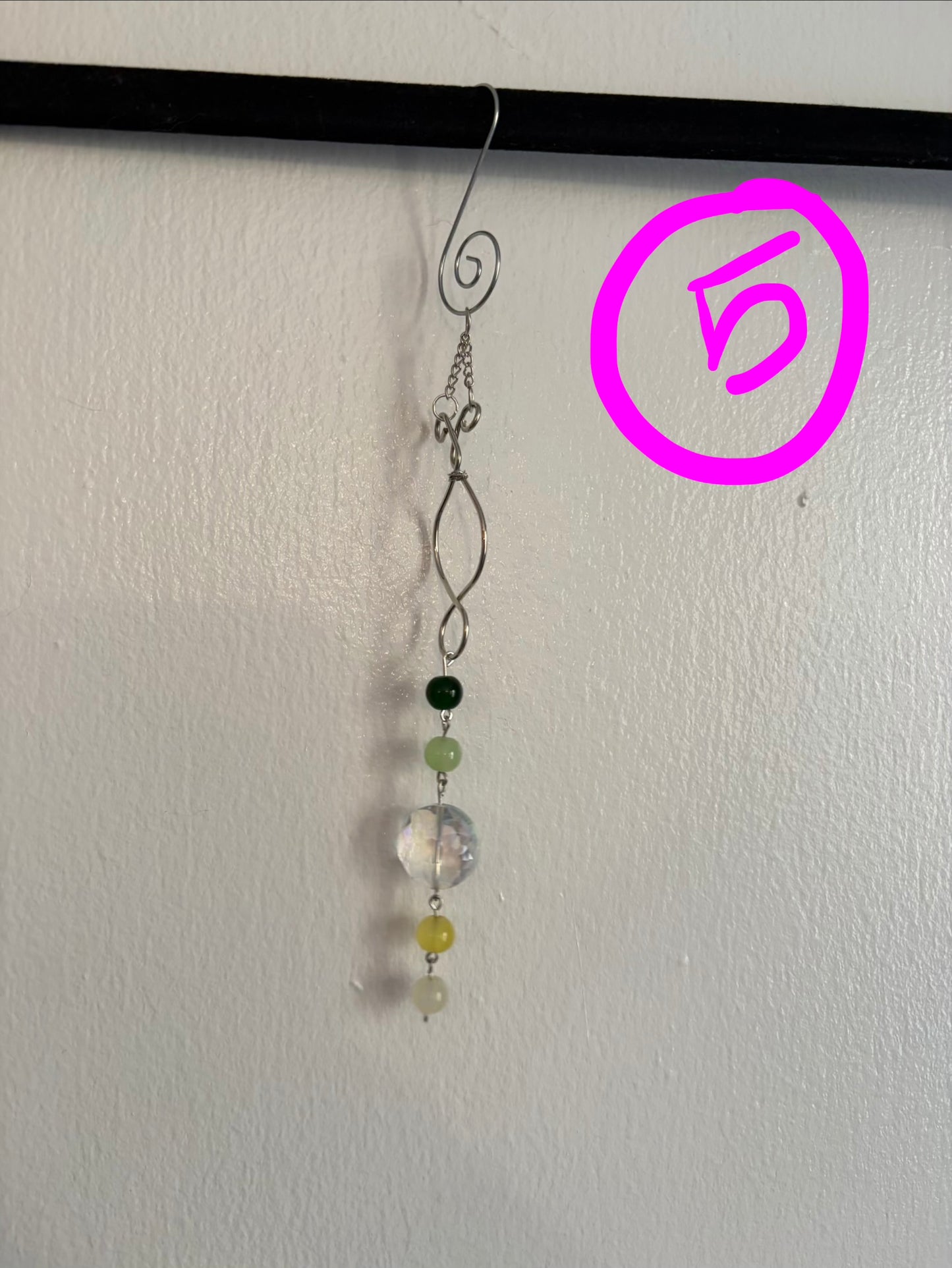 Ombré Swirls Suncatchers