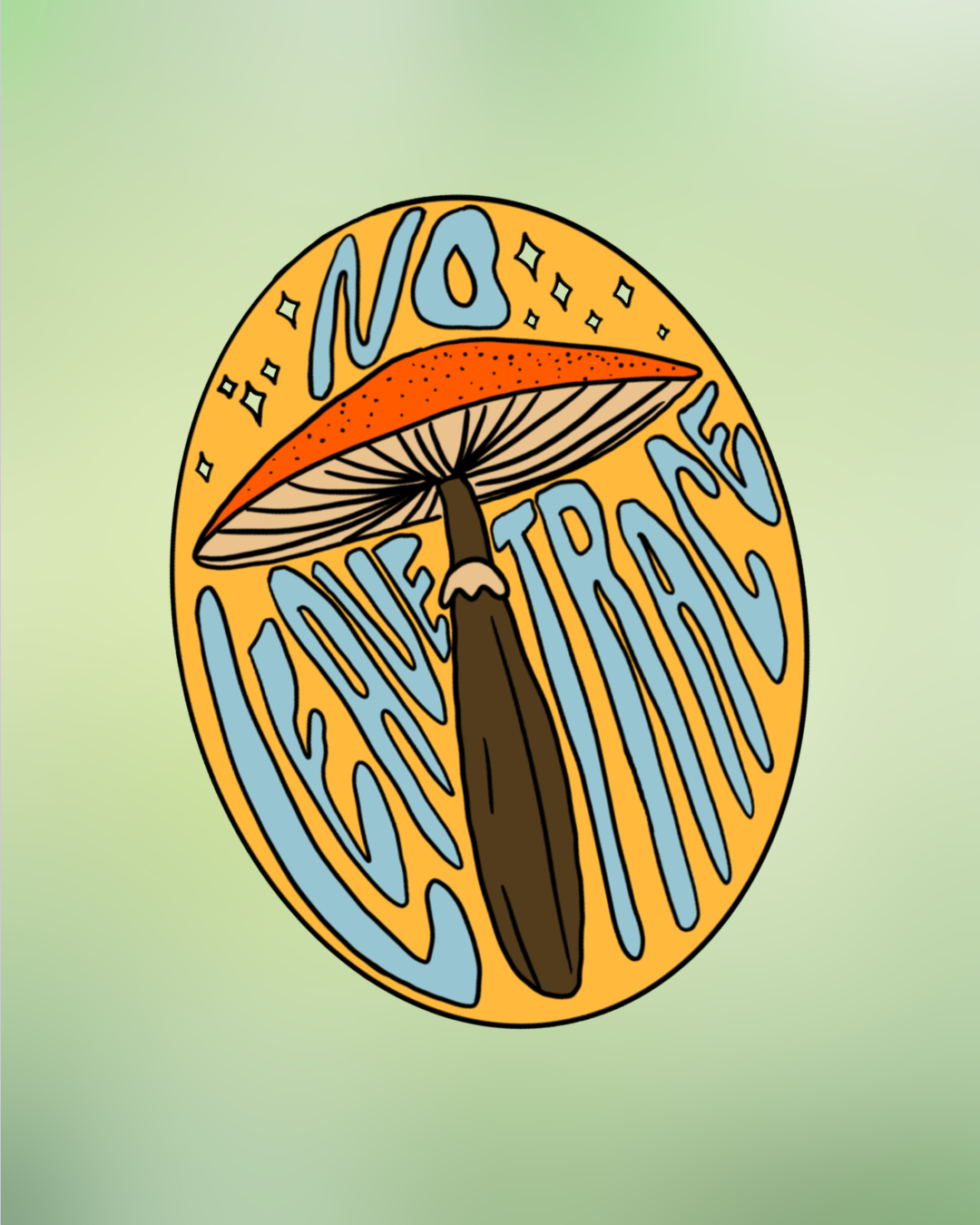 Leave No Trace Sticker