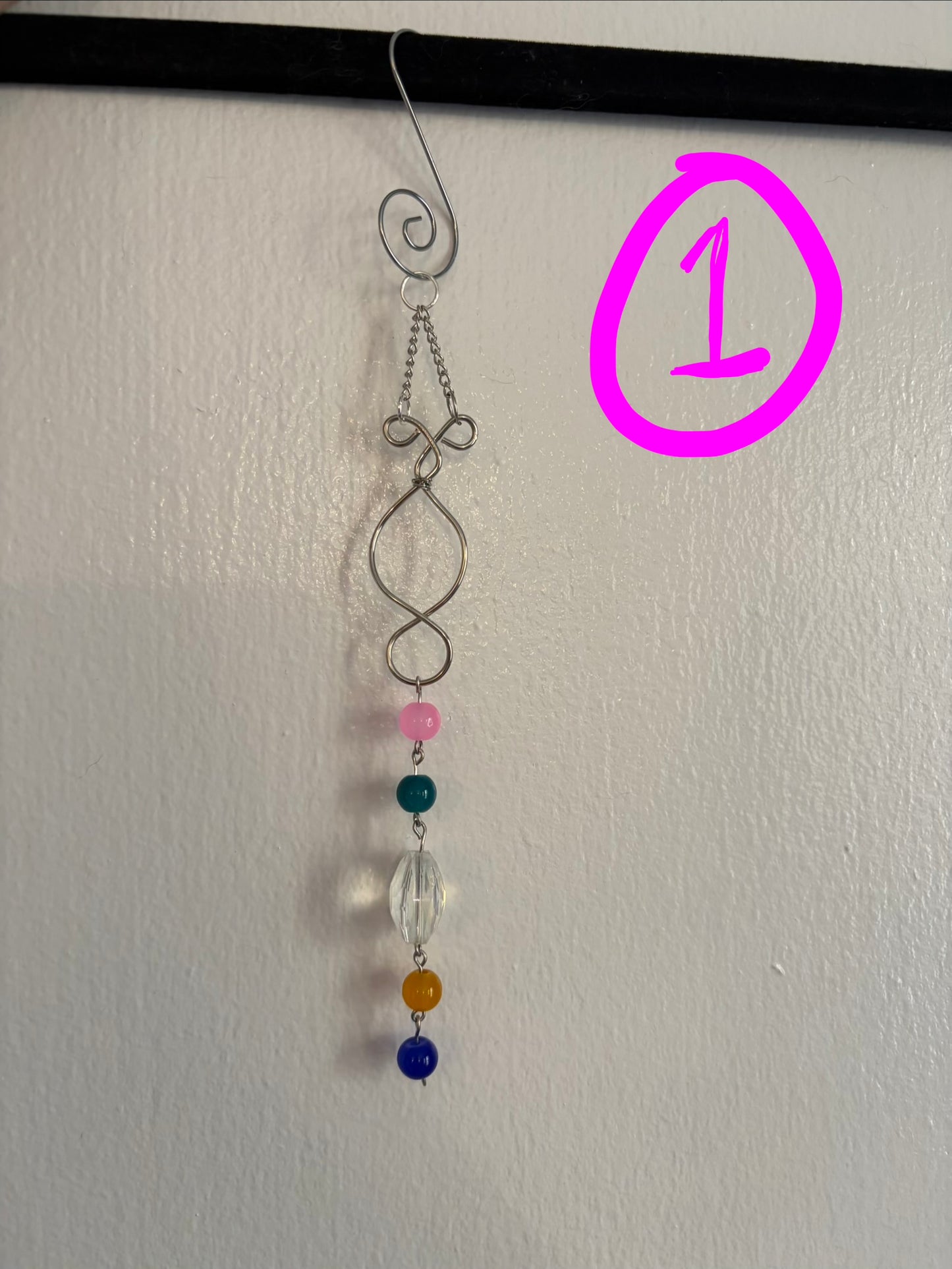 Ombré Swirls Suncatchers