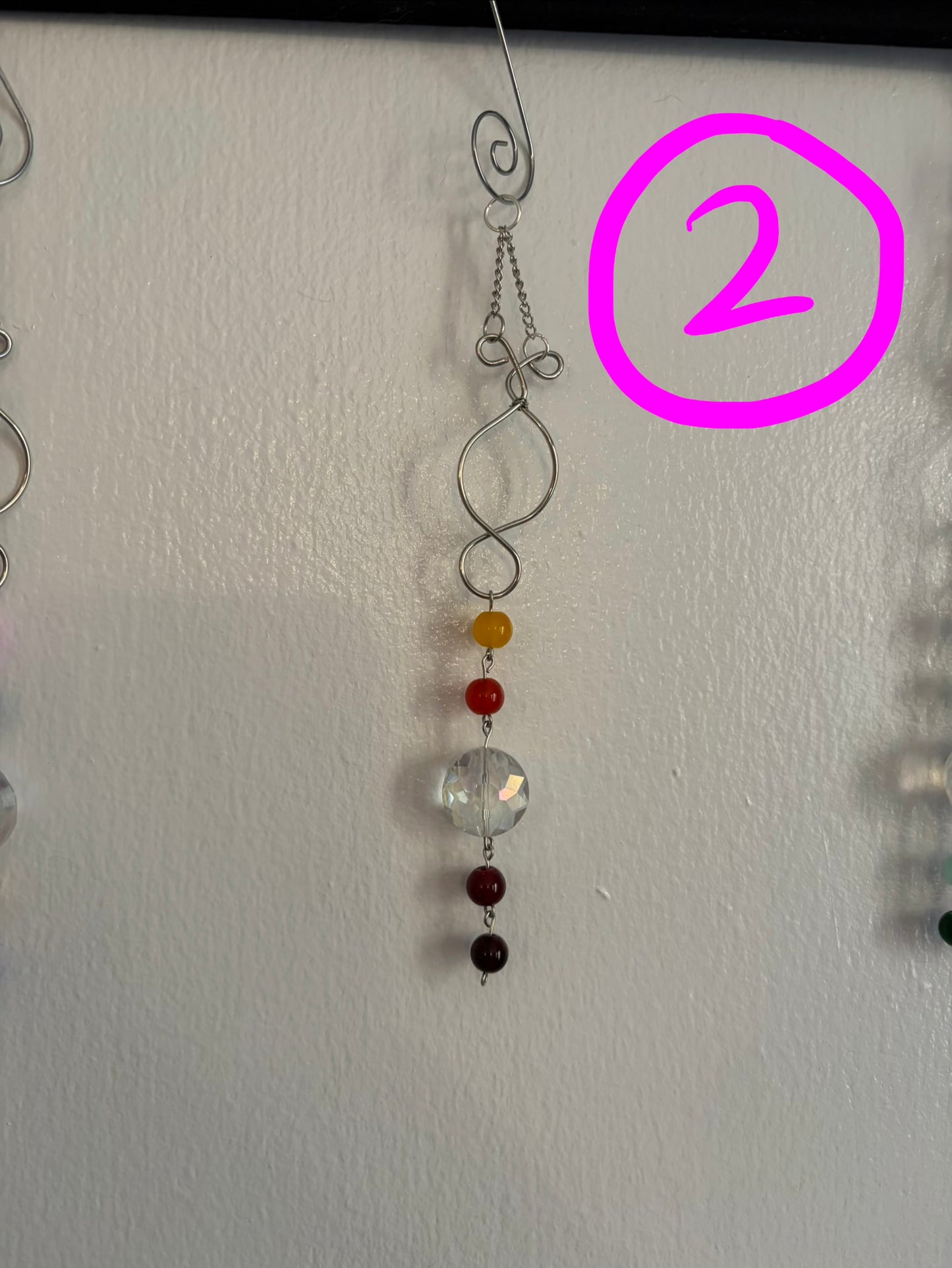 Ombré Swirls Suncatchers