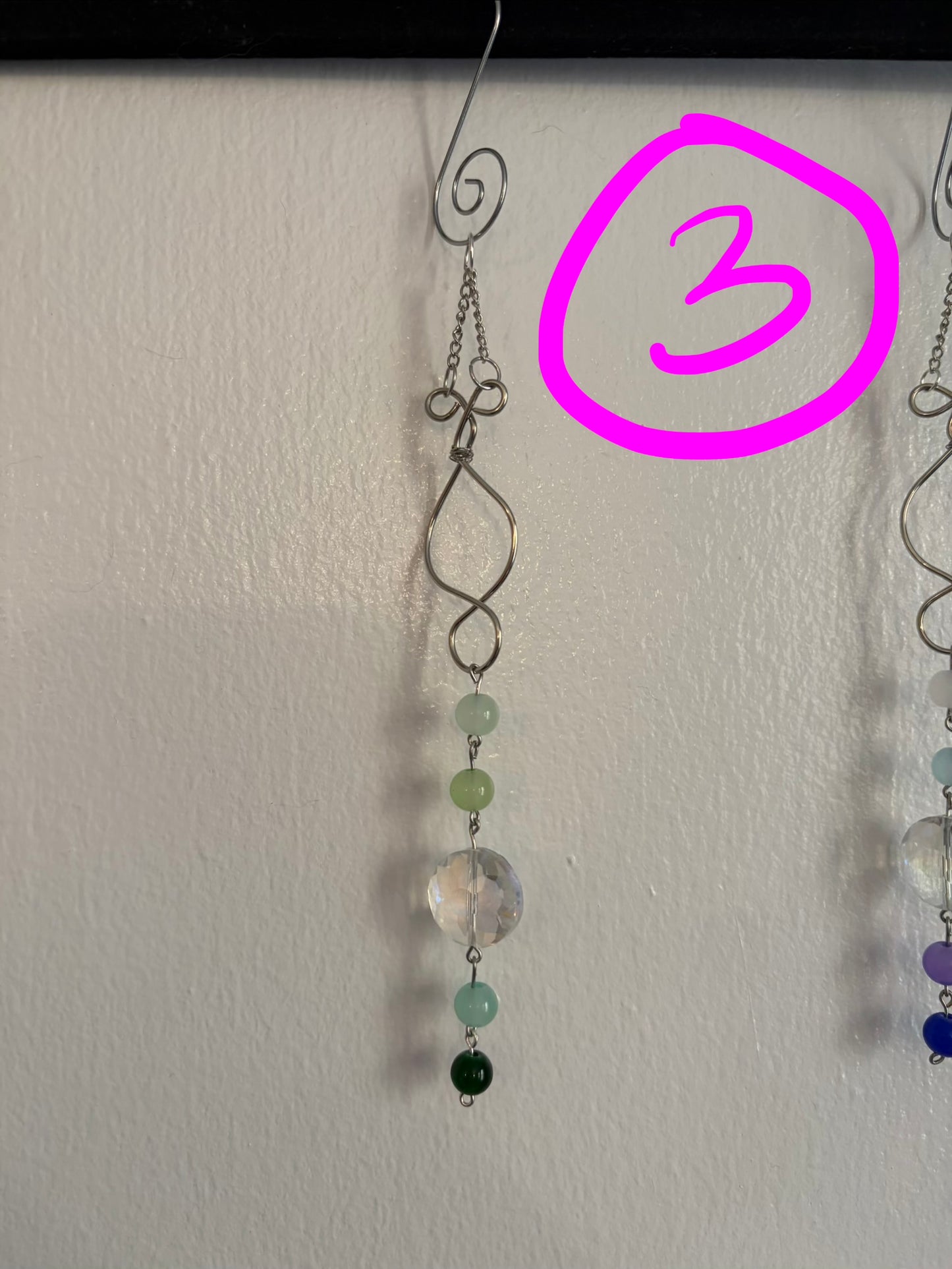 Ombré Swirls Suncatchers