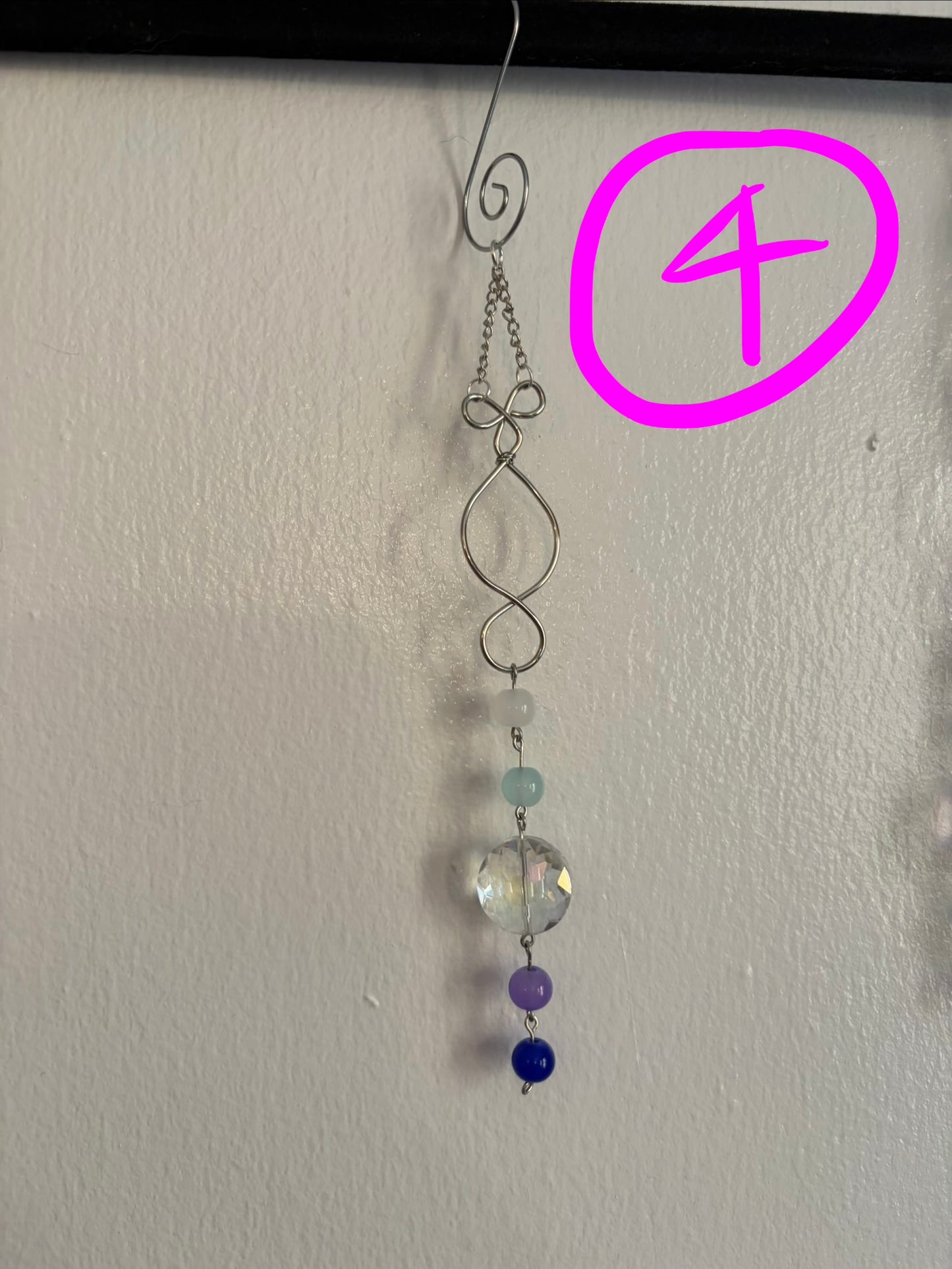Ombré Swirls Suncatchers