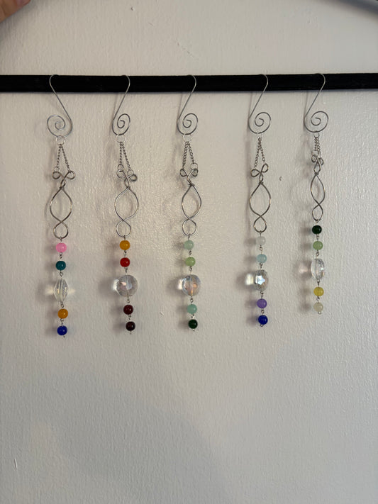 Ombré Swirls Suncatchers