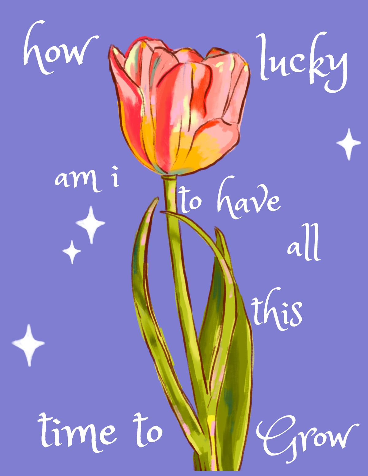 Tulip Art Print