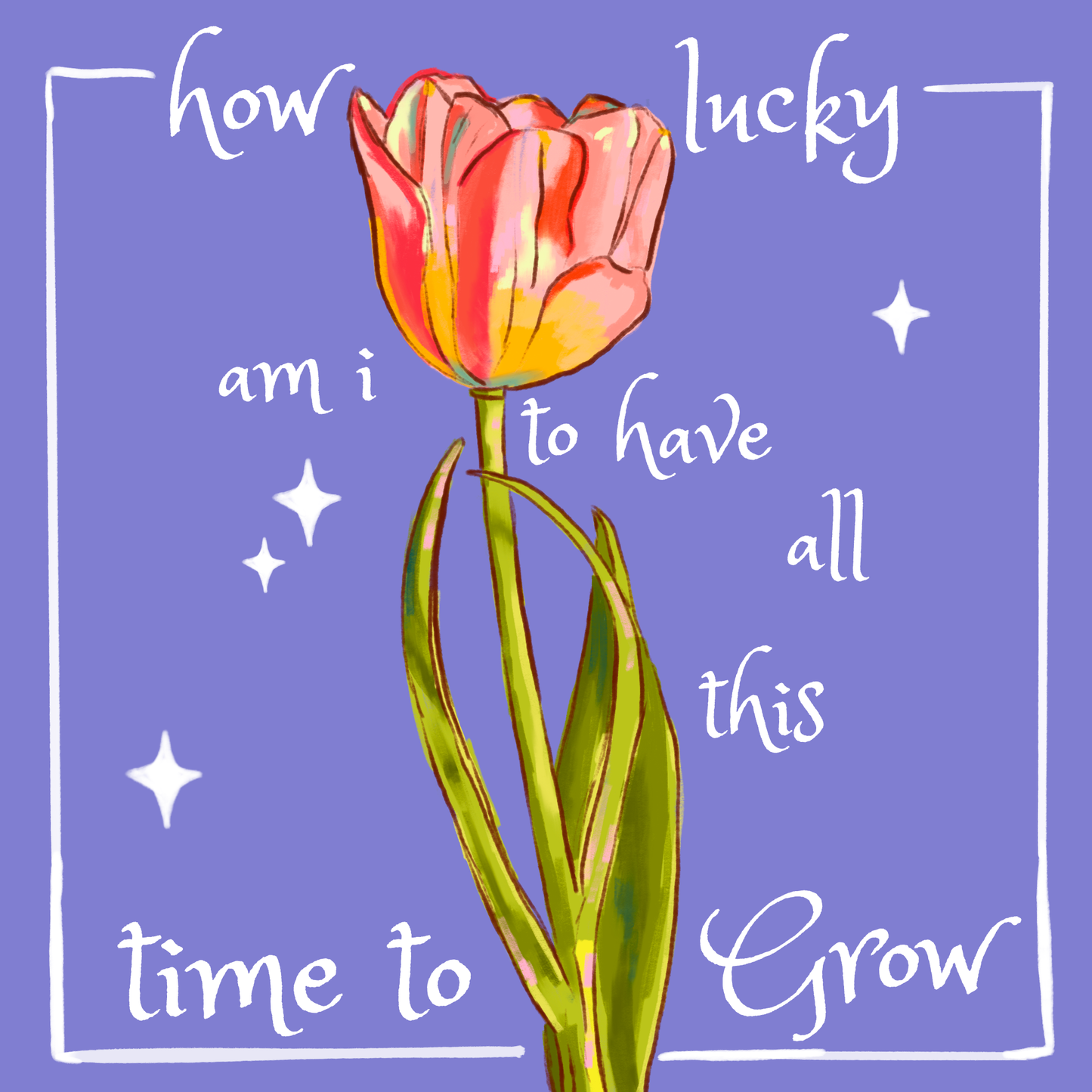 Tulip Art Print