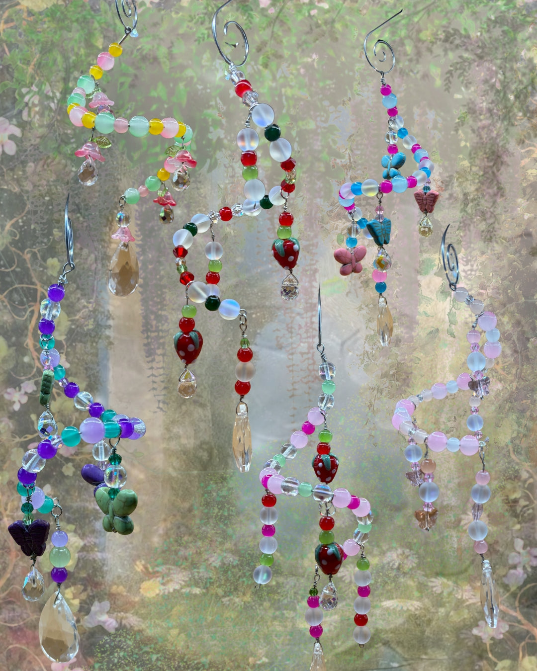 Garden Fairy Suncatchers