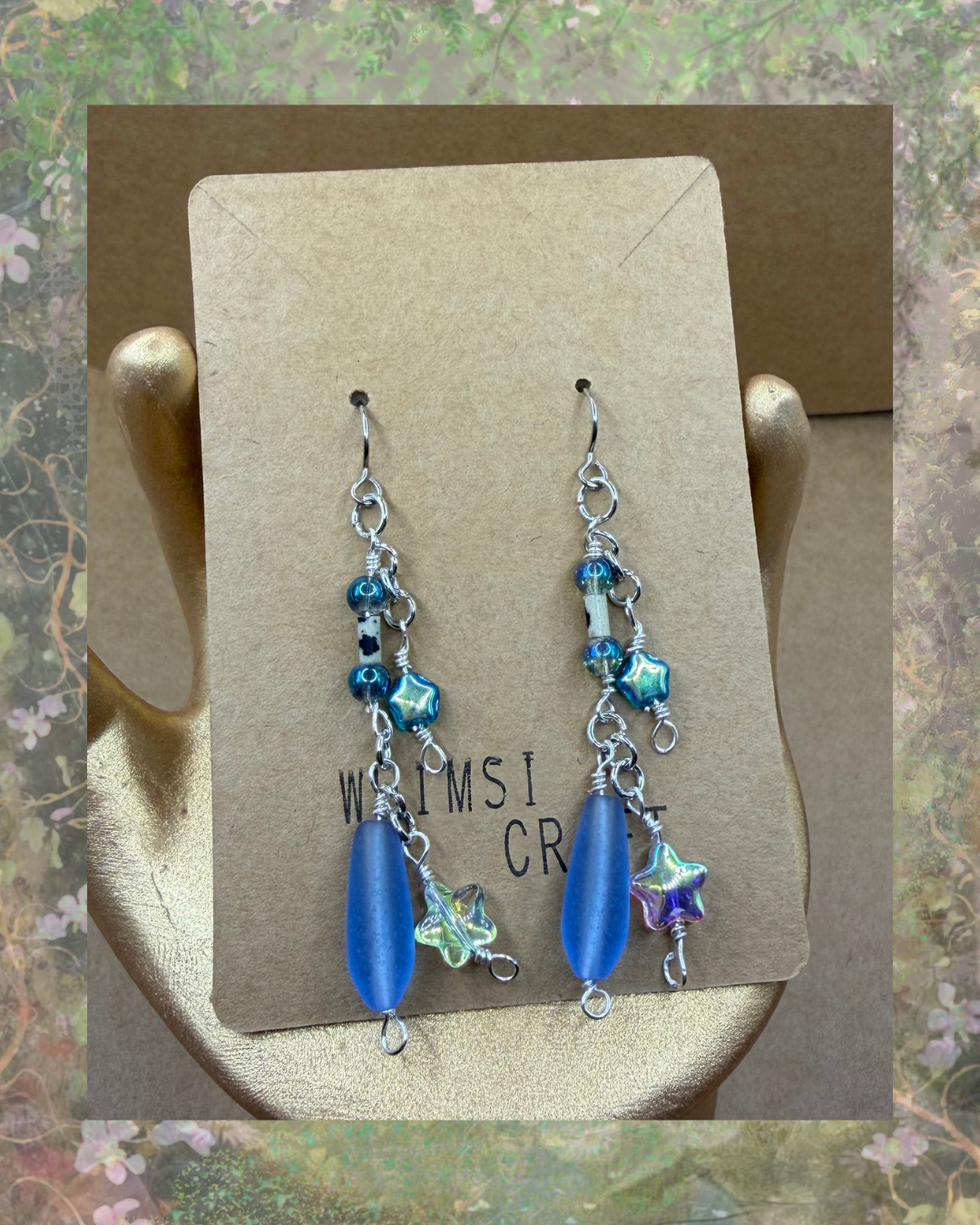 Crystal Garden Fairy Earrings