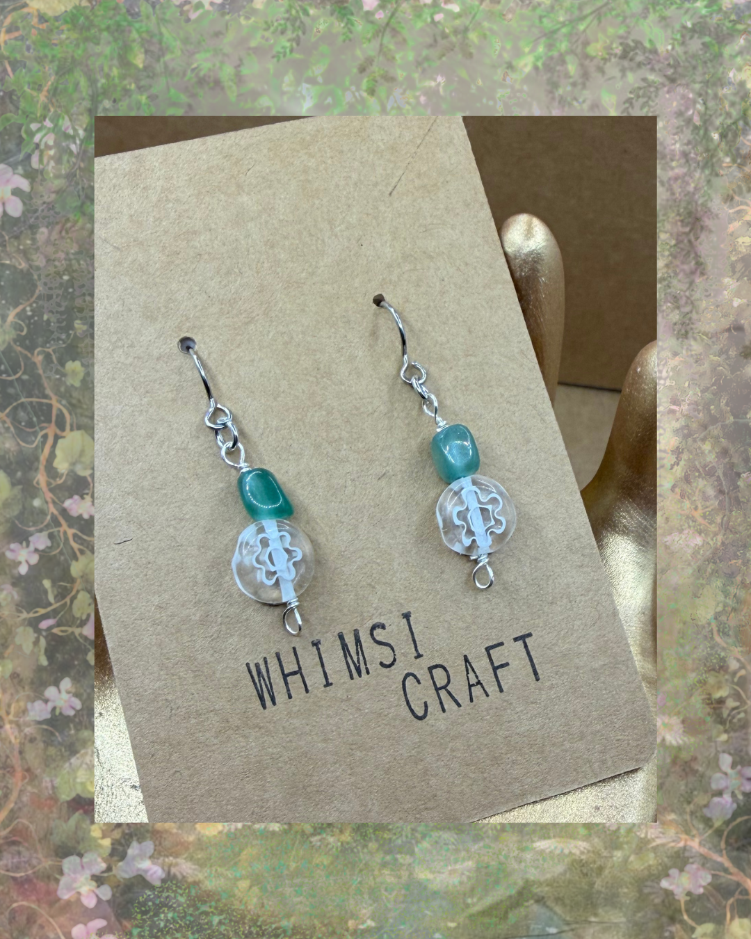Crystal Garden Fairy Earrings